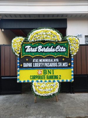 Papan Bunga Duka di Popugoba