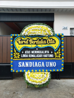 Papan Bunga Duka di Popugoba