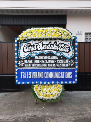 Papan Bunga Duka di Popugoba